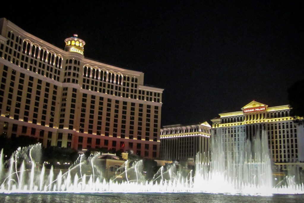 Bellagio fountains Las Vegas