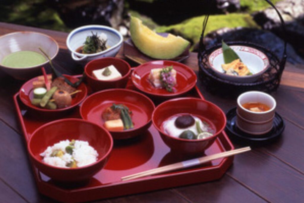 Buddhist cuisine at Tenryuji Templ Kyoto (Tenryuji)