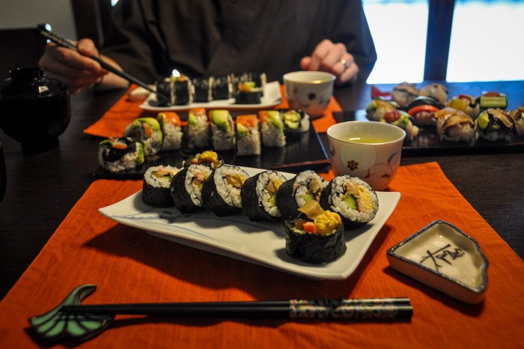 sushi Kyoto Japan