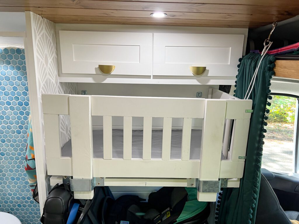 Campervan Appraisal Crib in Van