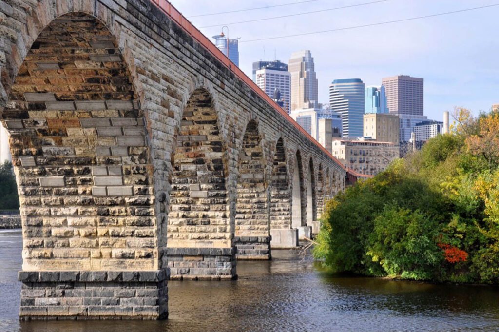 Stone Arch Bridge Minneapolis