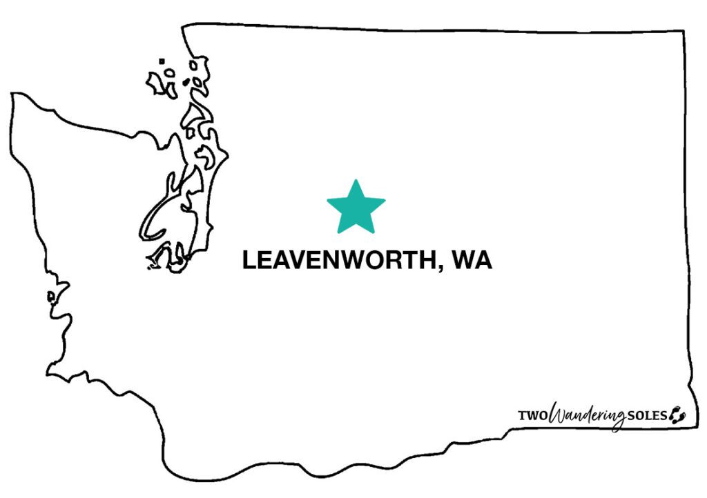 Leavenworth, WA Map