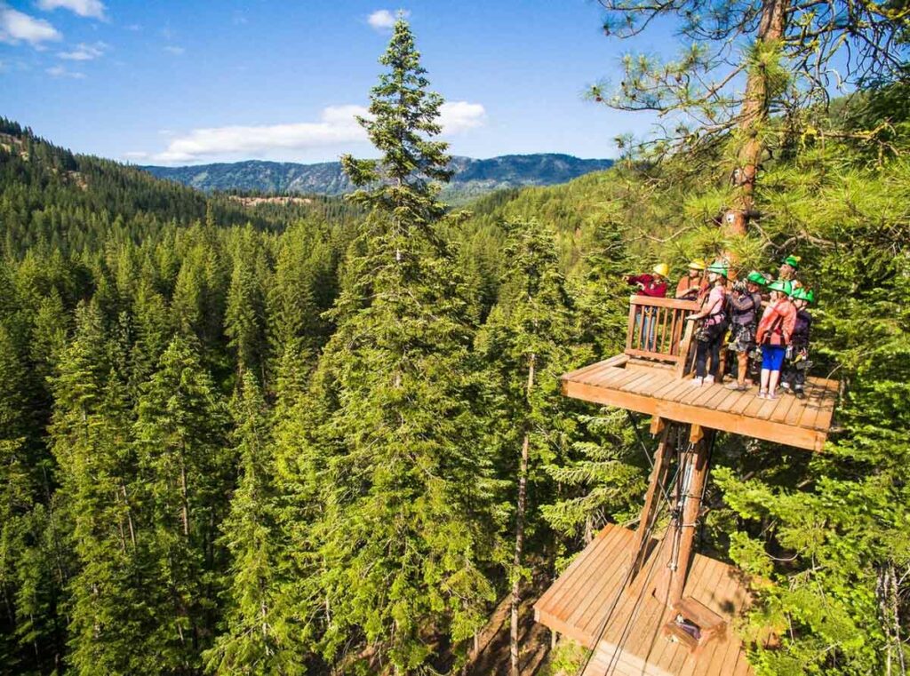 Things to do in Leavenworth, WA Ziplining