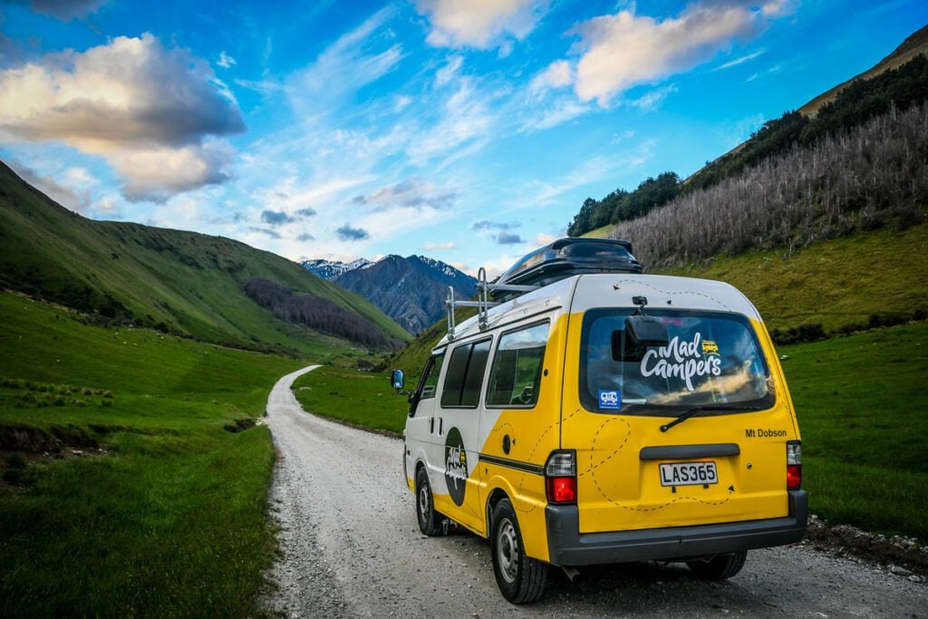 campervan rental in New Zealand 1