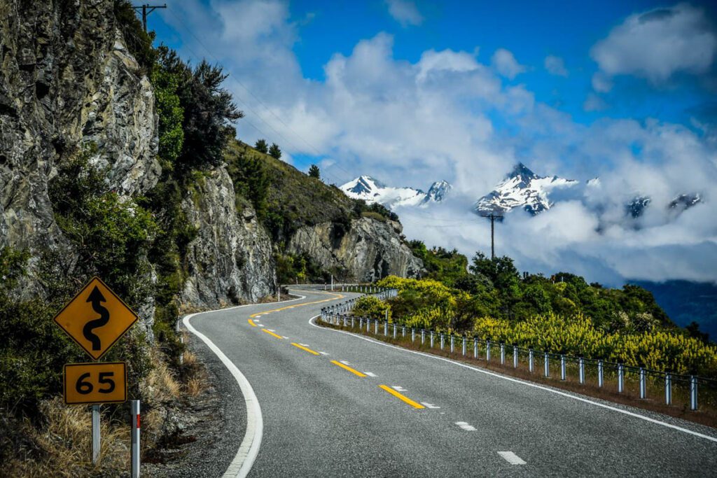driving in New Zealand 