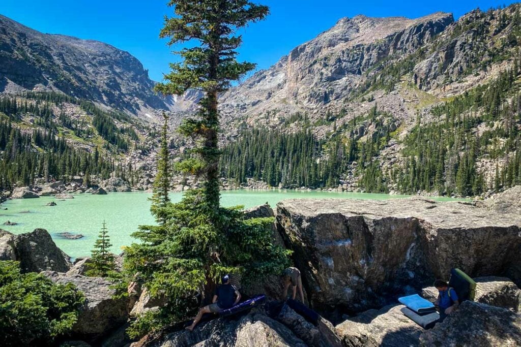 Autobot Boulder and Lake Haiyaha