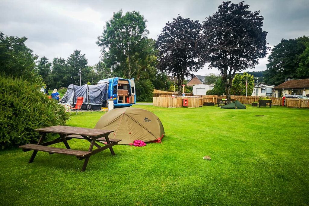 Campsite in north England | Danny Newman