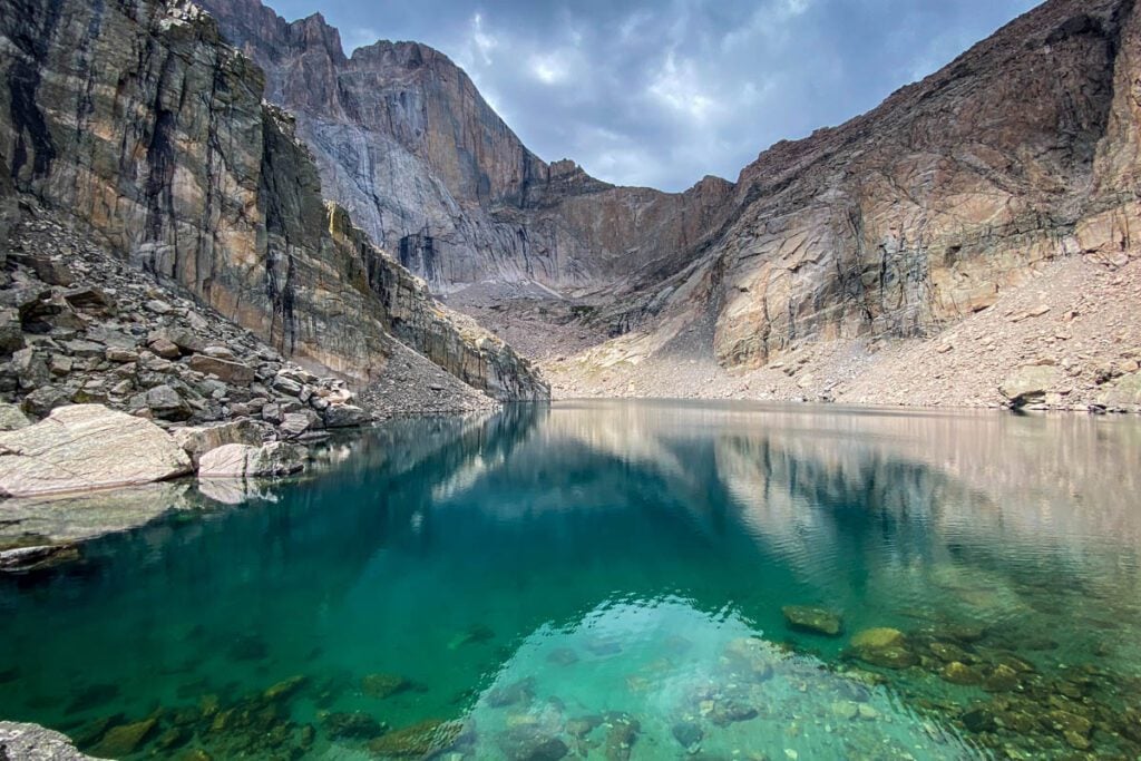 Chasm Lake and Longs Peak