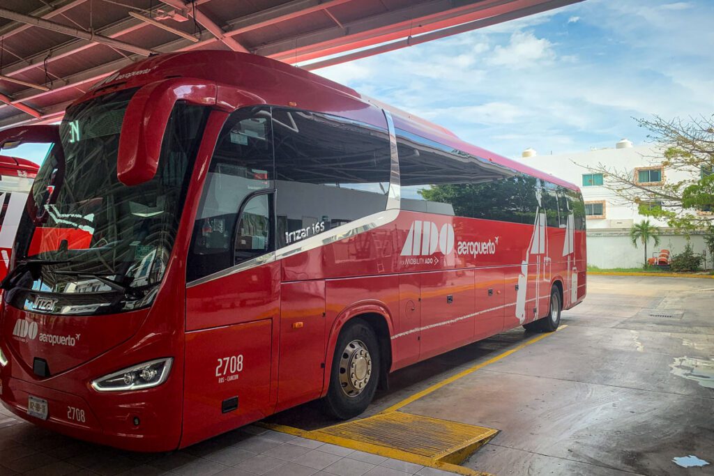 ADO bus Mexico