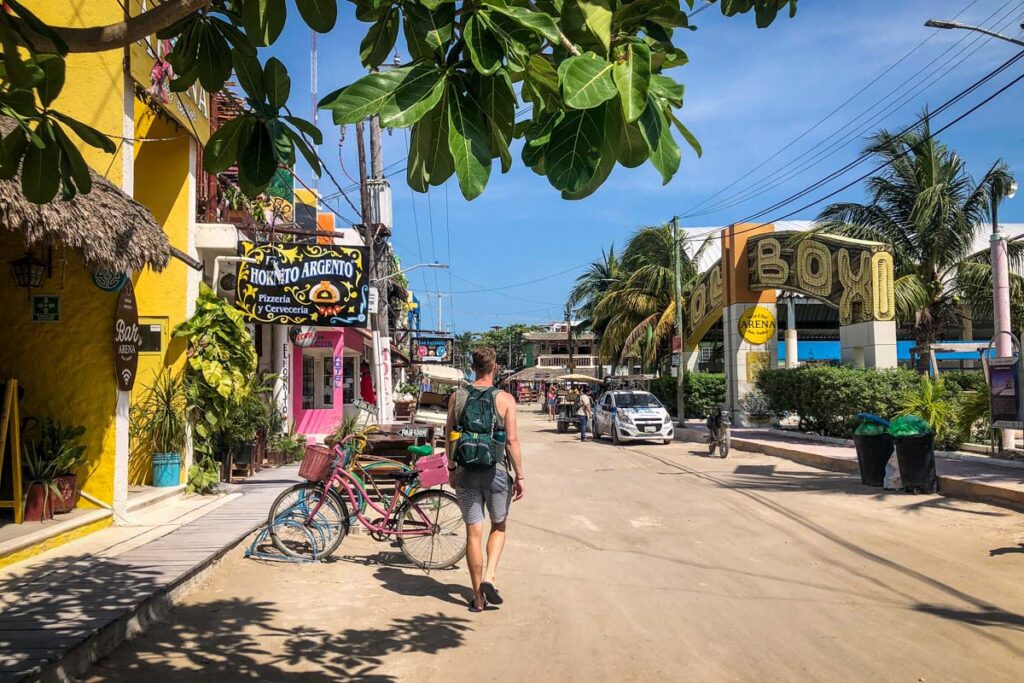 Isla Holbox street