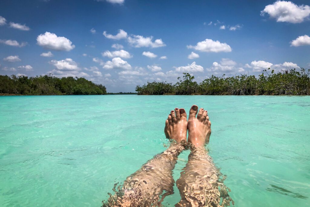 Bacalar lagoon Mexico