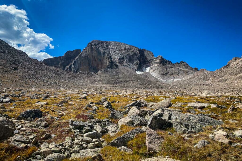 Longs Peak and Boulder Field