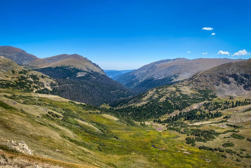 Looking East from Alpine Visitor Center