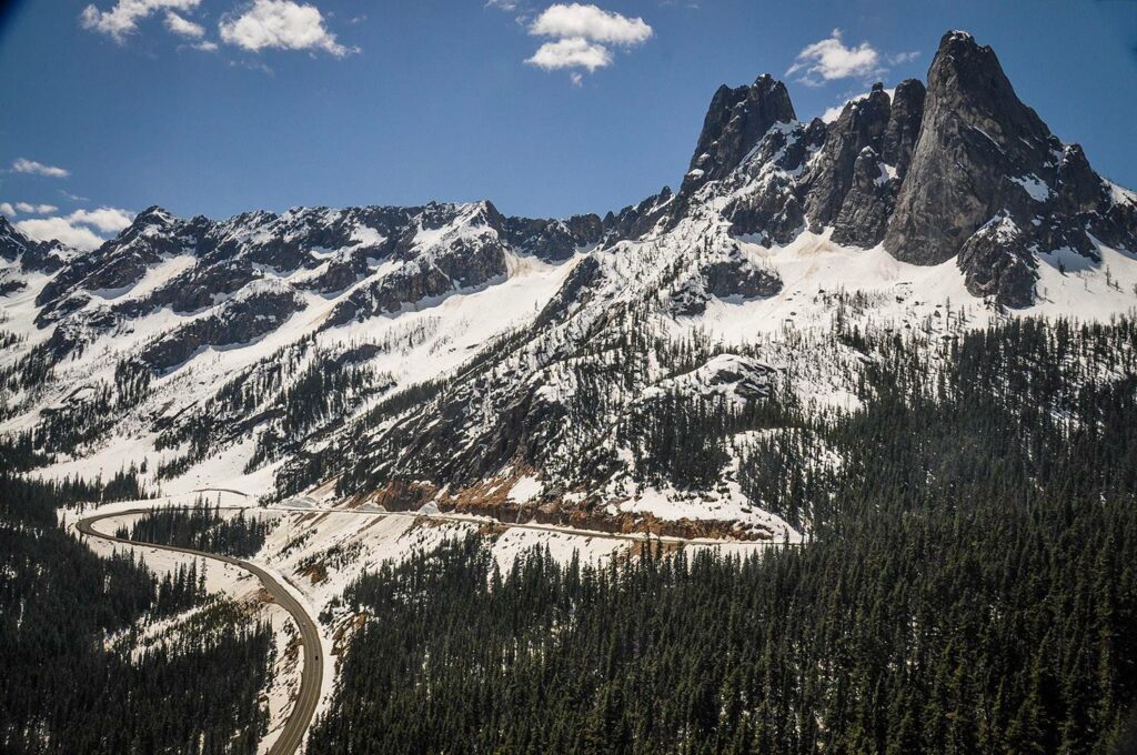 Washington Pass Overlook North Cascades National Park