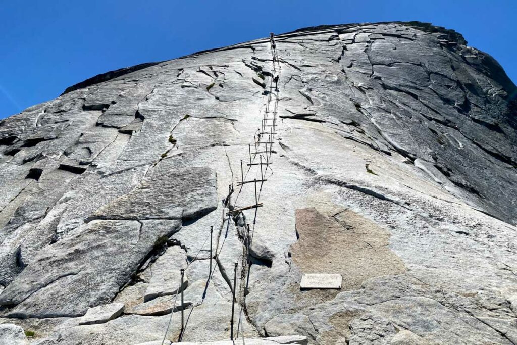 Cables on Half Dome Yosemite (Paul Fuchs)