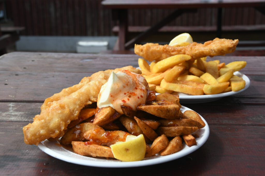 Fish 'n chips New Zealand Food