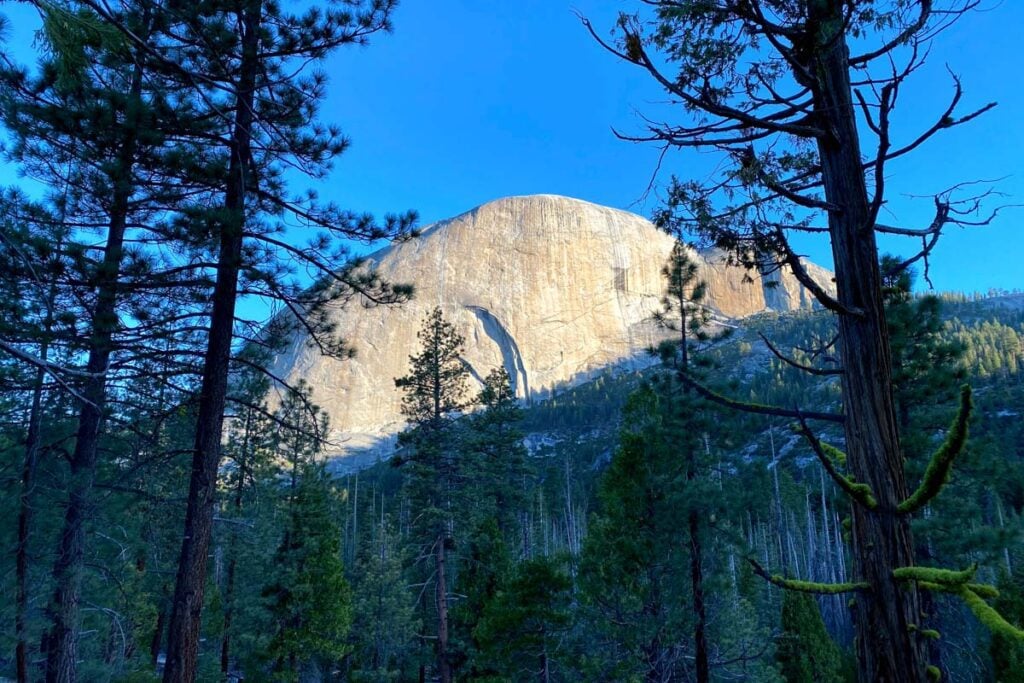 Half Dome at sunrise Yosemite (Paul Fuchs)