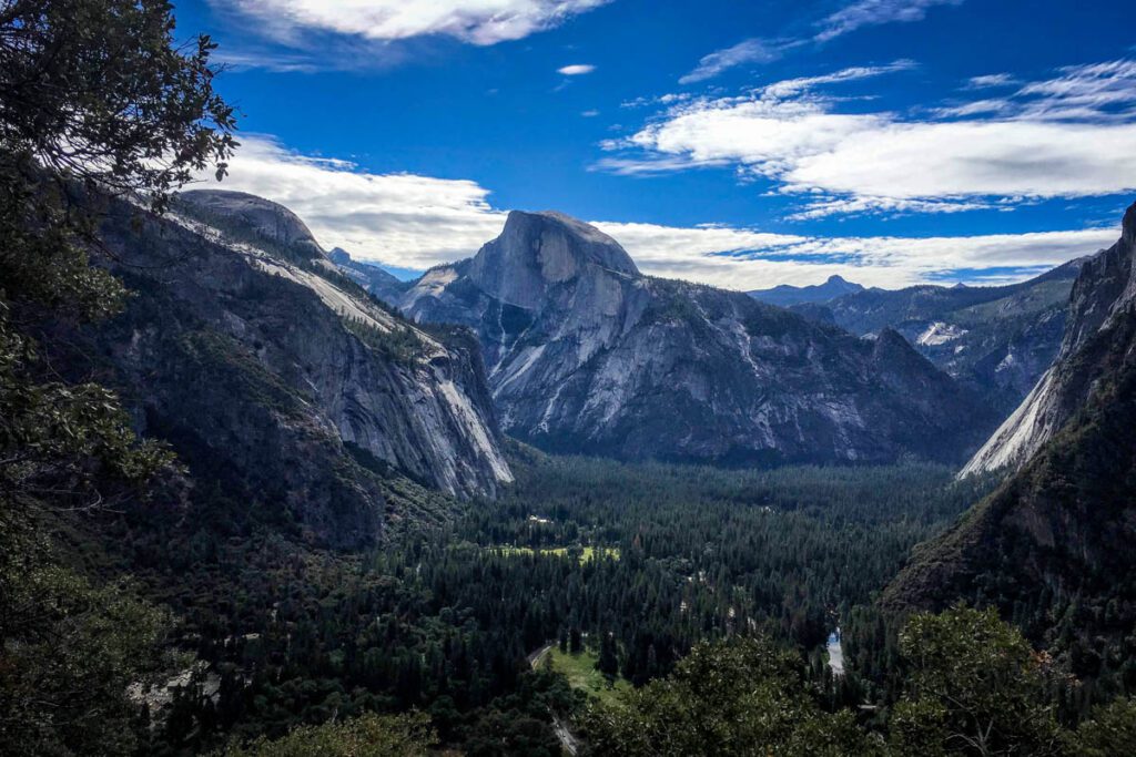 Half Dome from Upper Yosemite Fall Trail Yosemite (Paul Fuchs)