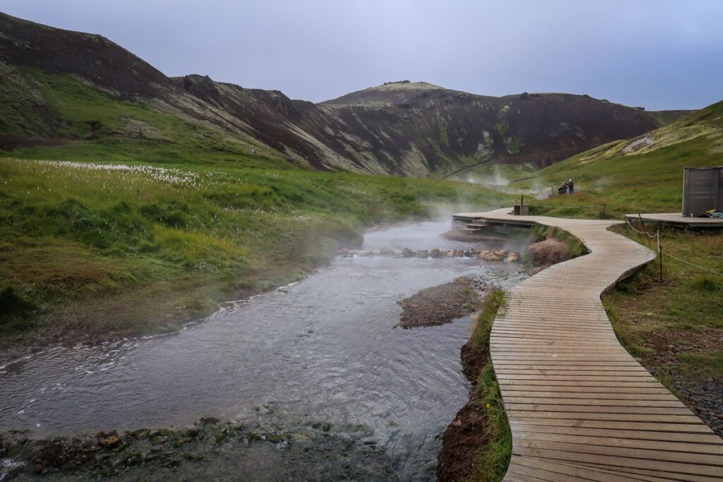 Reykjadalur Hot Spring Thermal River Iceland