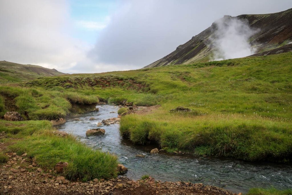 Reykjadalur Hot Spring Thermal River Iceland