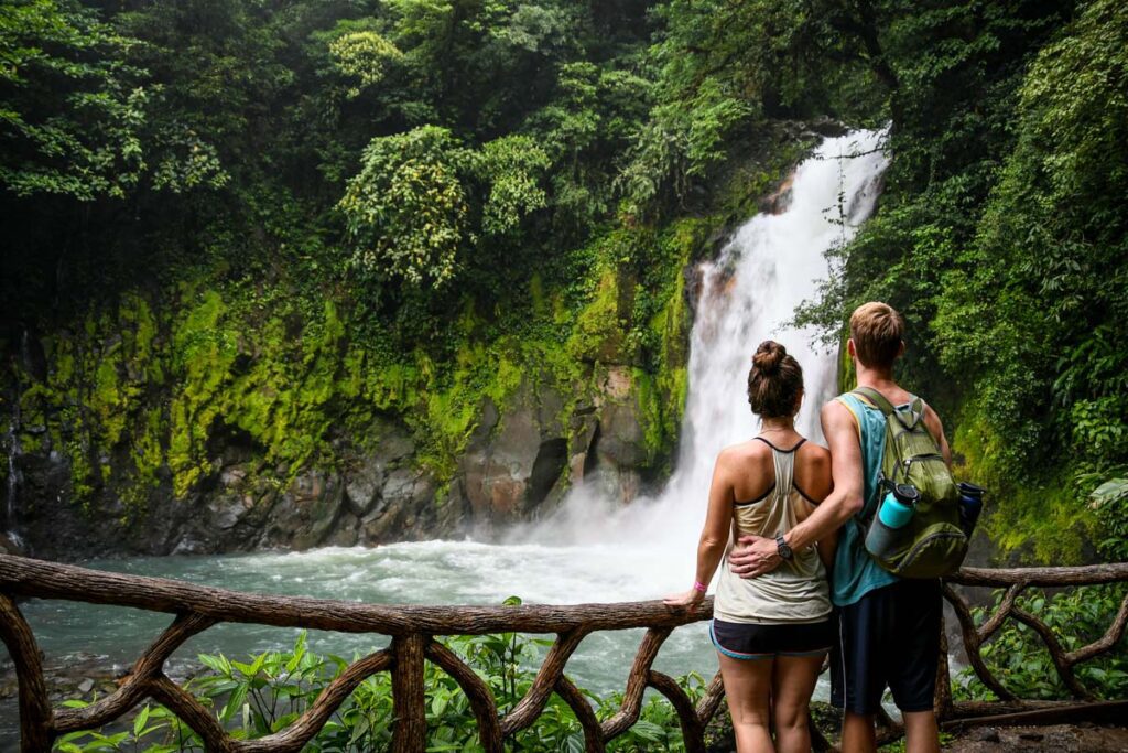 Rio Celeste Waterfall Costa Rica