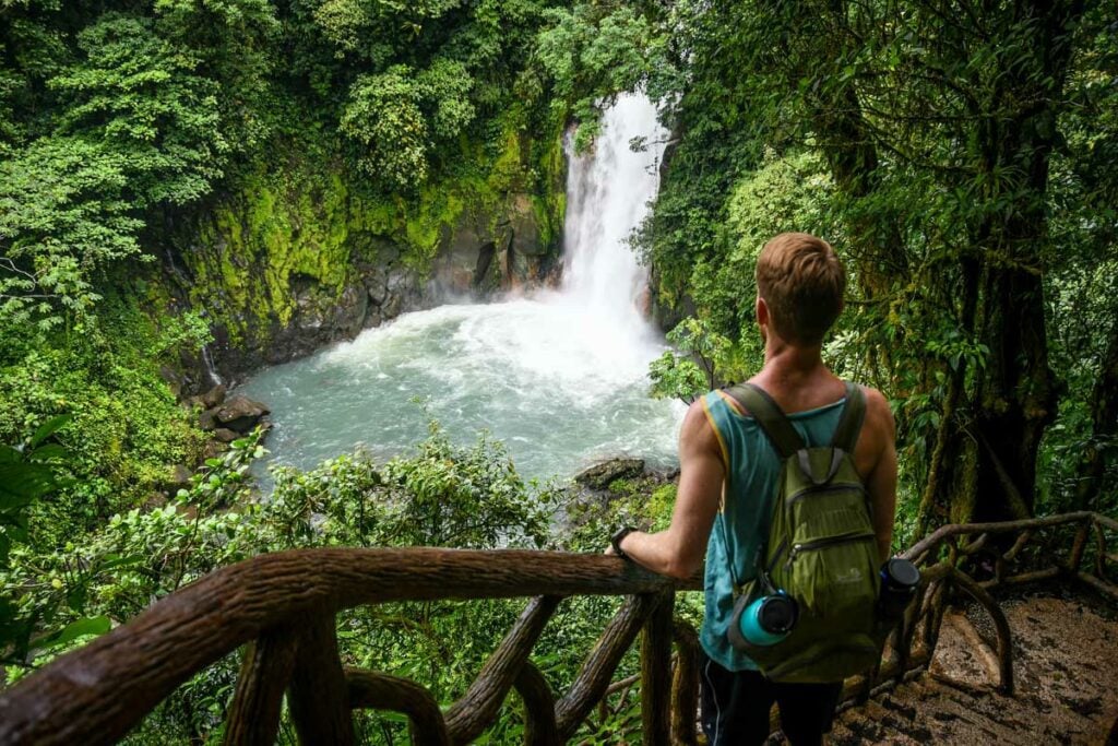 Rio Celeste Waterfall Costa Rica