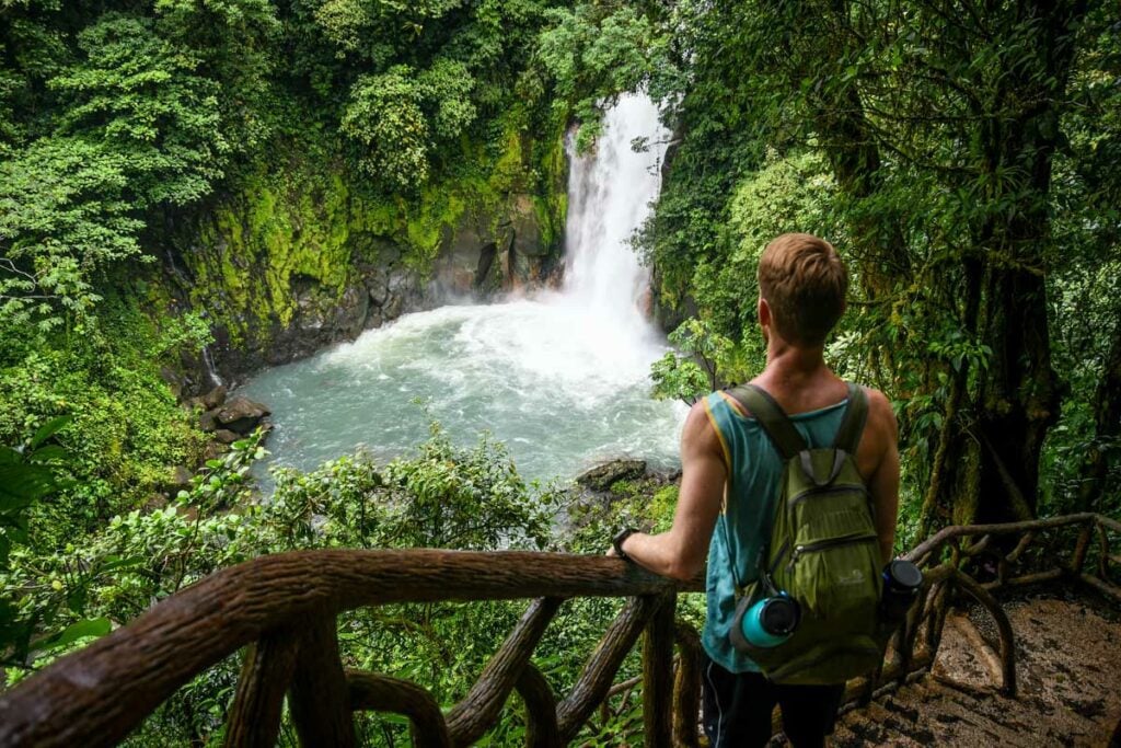 Rio Celeste Waterfall Costa Rica