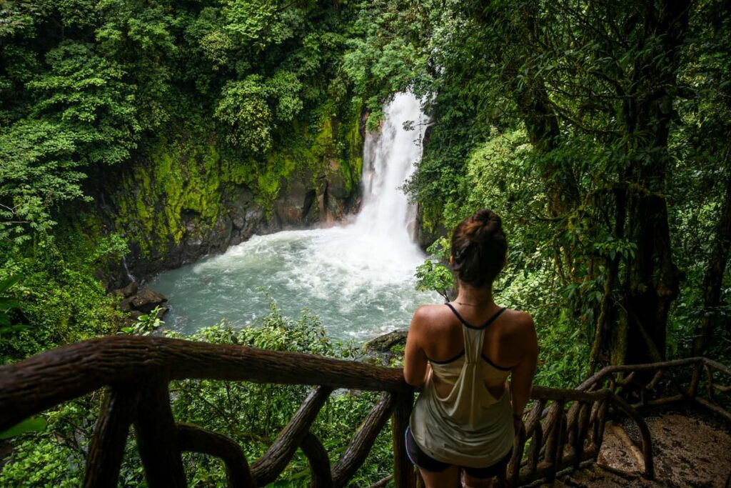 Rio Celeste Waterfall Costa Rica