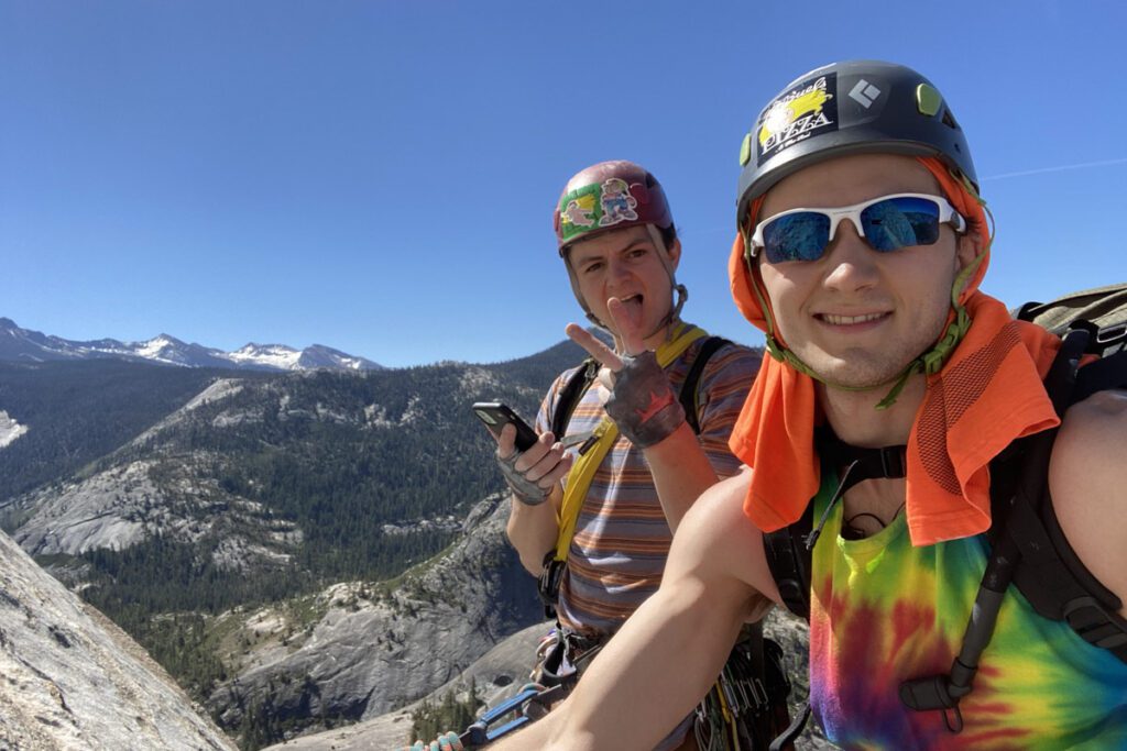 Shane & Paul on Snake Dike Yosemite (Paul Fuchs)