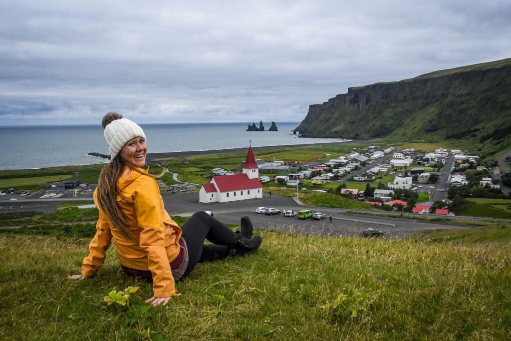 Vik Iceland viewpoint