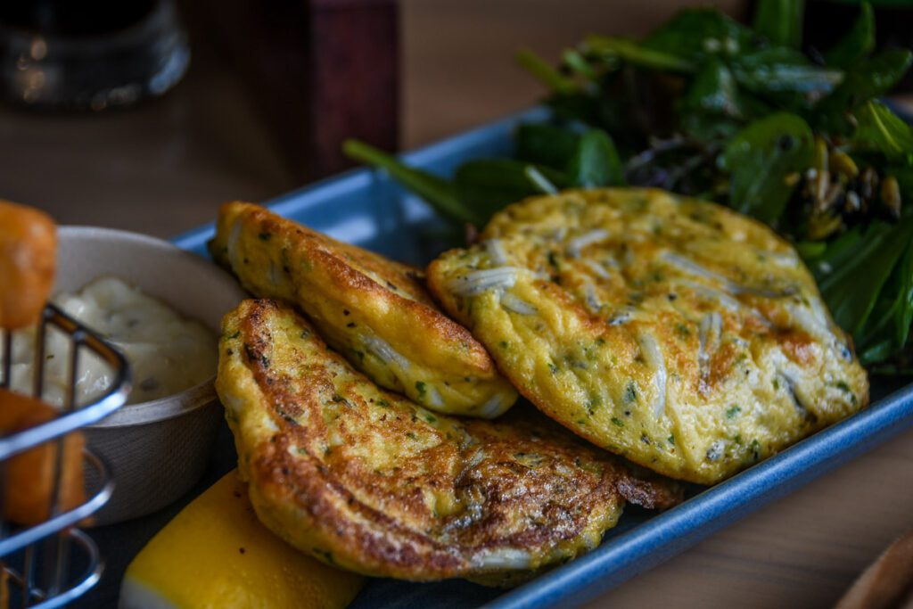 Whitebait Fritters New Zealand Food