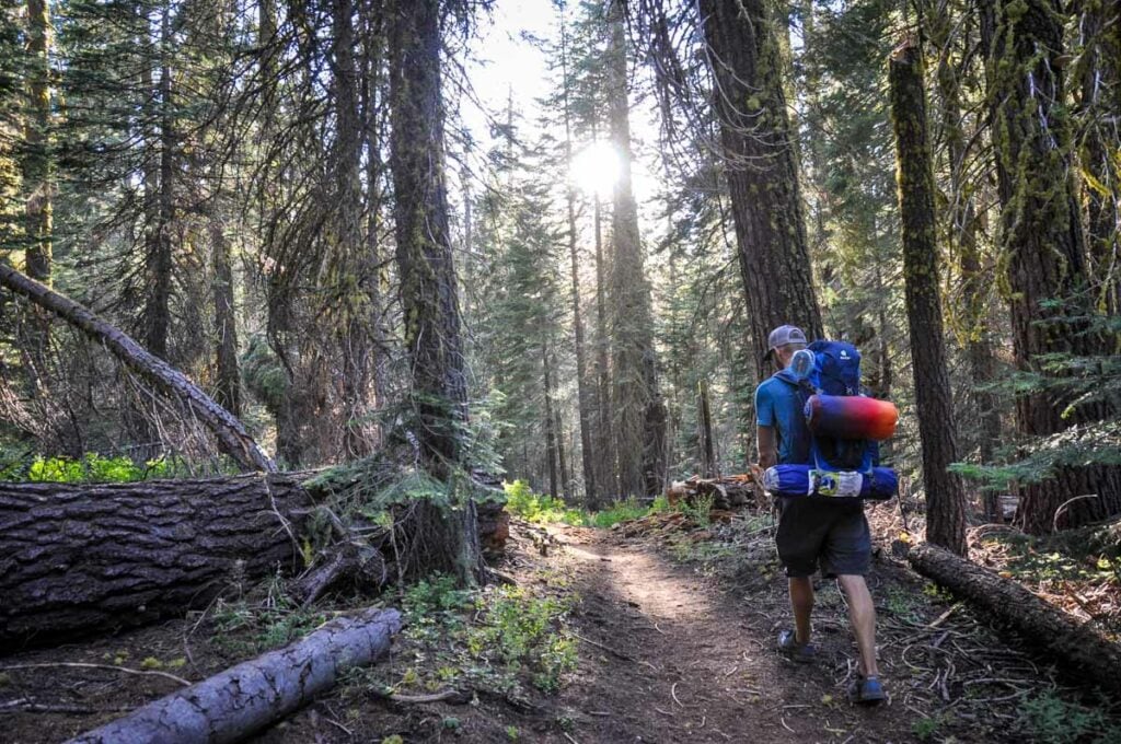 Backpacking in Yosemite National Park