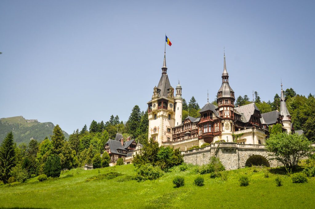 Peleș Castle Romania best time to visit Europe