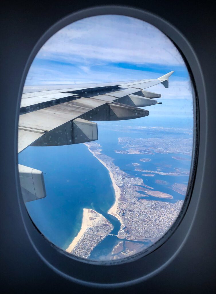 Airplane window