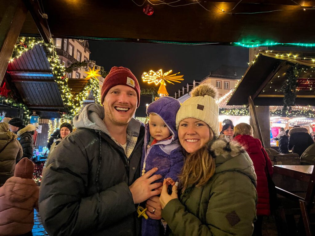 European Christmas Markets travel with a baby tips
