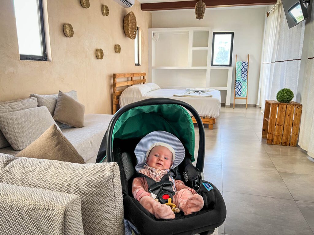 Airbnb with a baby