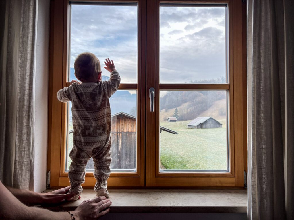 Airbnb with a baby Garmisch Germany