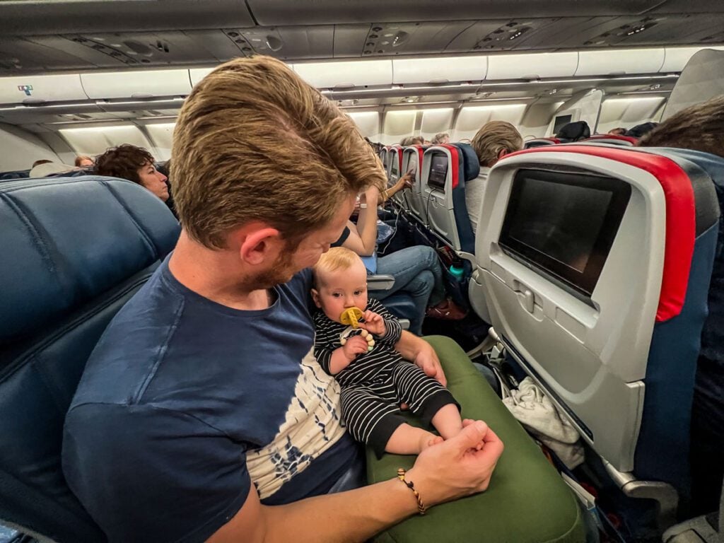 Flying with a baby