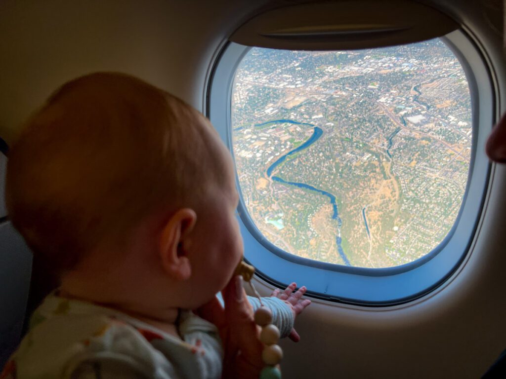 Flying with a baby 