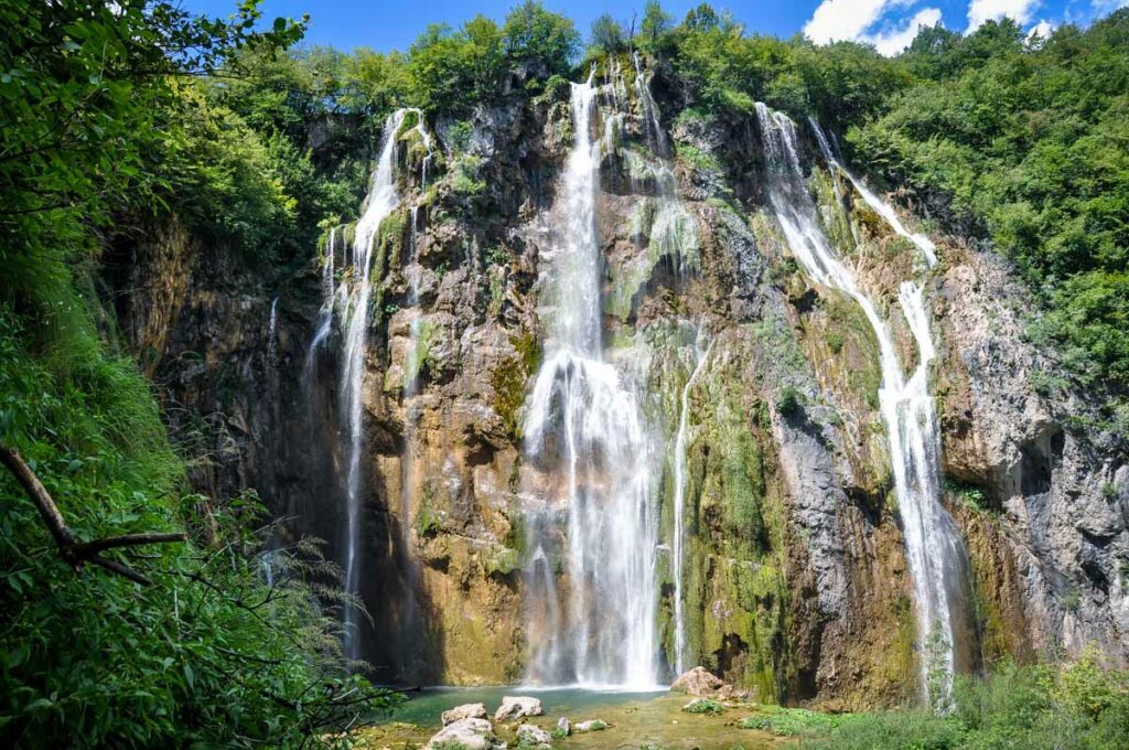 Veliki Slap Plitvice Lakes National Park Croatia