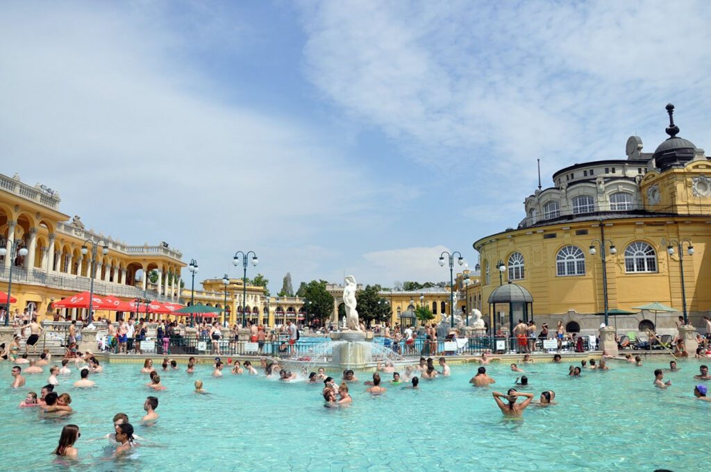 Szechenyi Thermal Bath Budapest Hungary