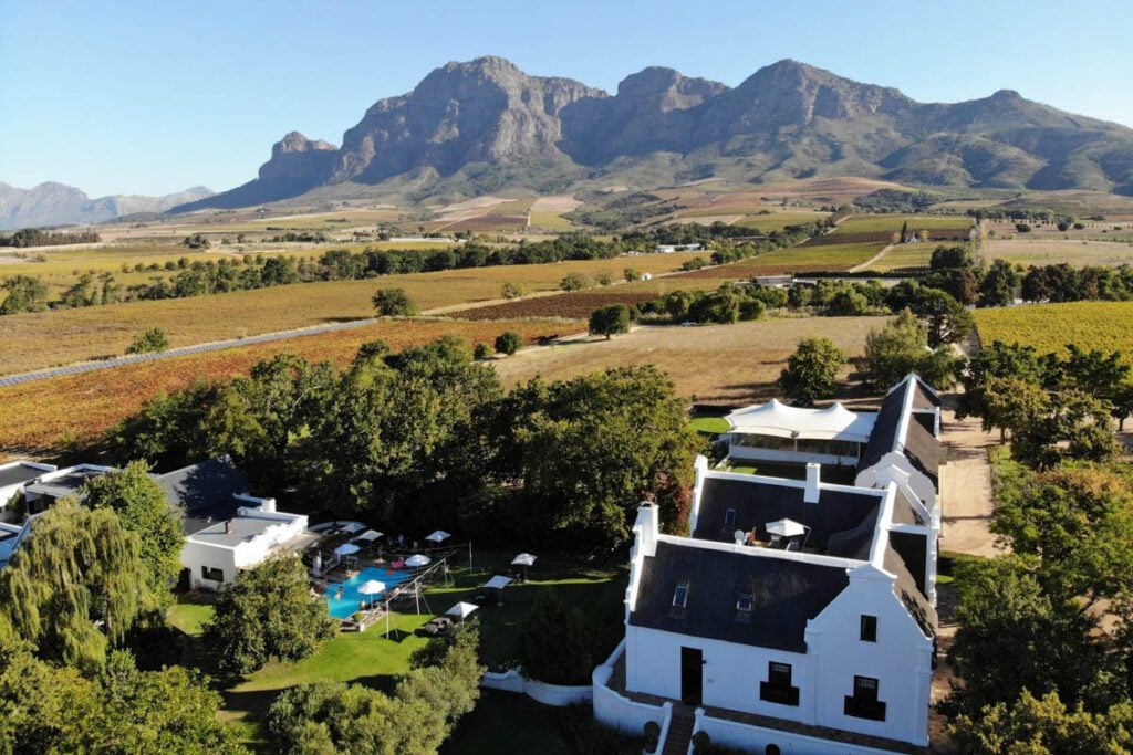 Vrede en Lust wine farm in Paarl South Africa