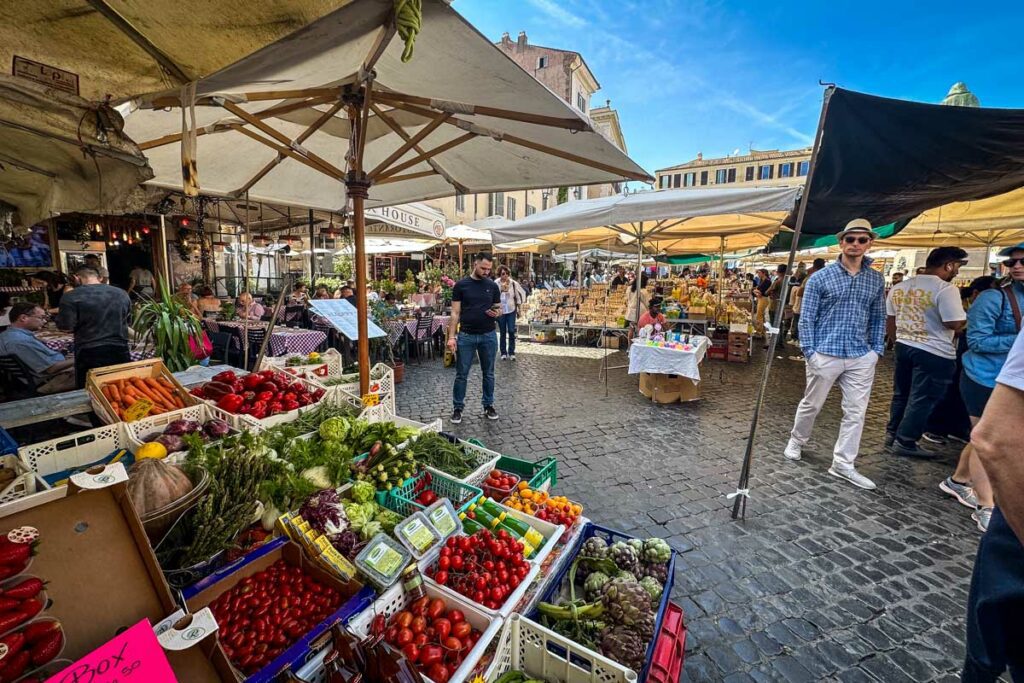 Campo di Fiore Rome Italy