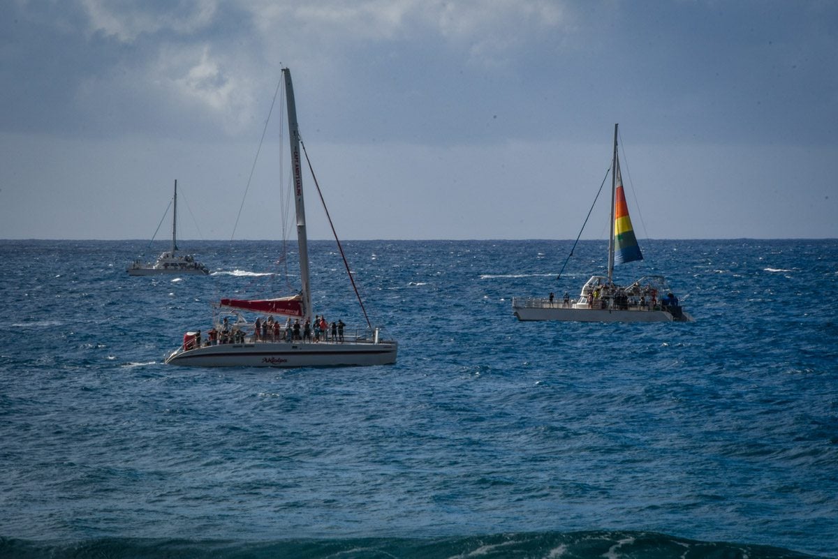 Na Pali Coast Kaui boat cruise