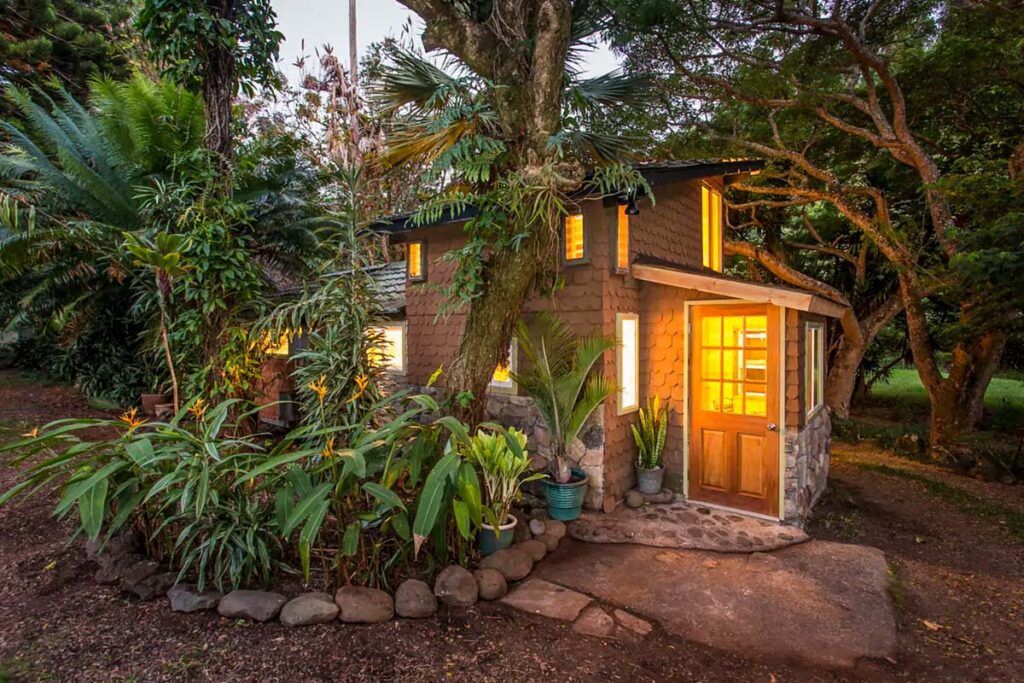 Garden Gingerbread House Airbnb Maui Hawaii