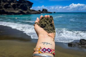 Papakolea Green Sand Beach Hawaii Big Island