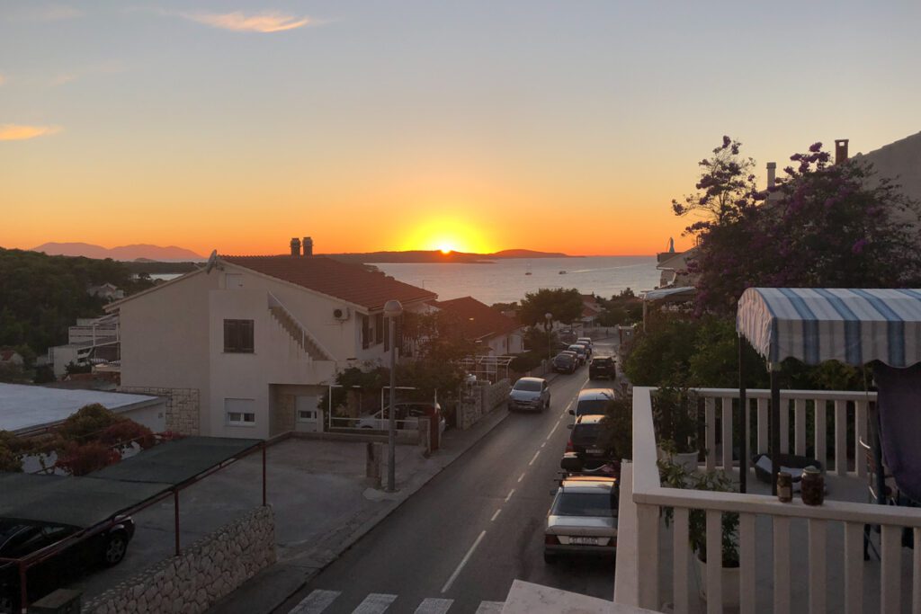 Hvar Croatia sunset