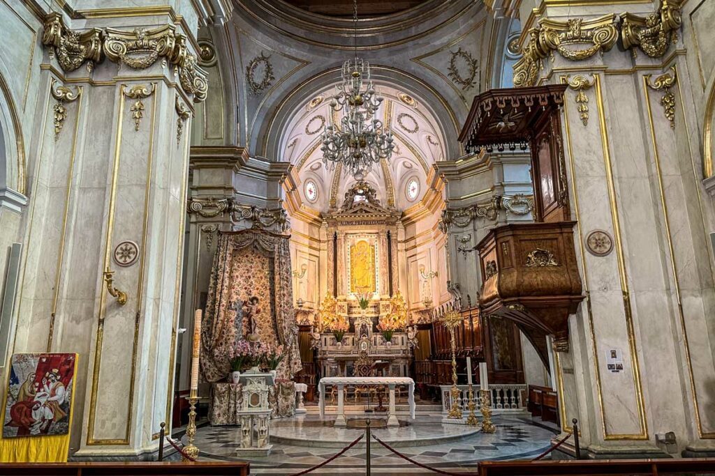 Santa Maria Assunta Church Positano Amalfi Coast Italy