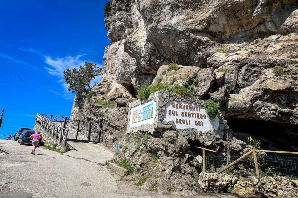 Path of the Gods hike Amalfi Coast Italy