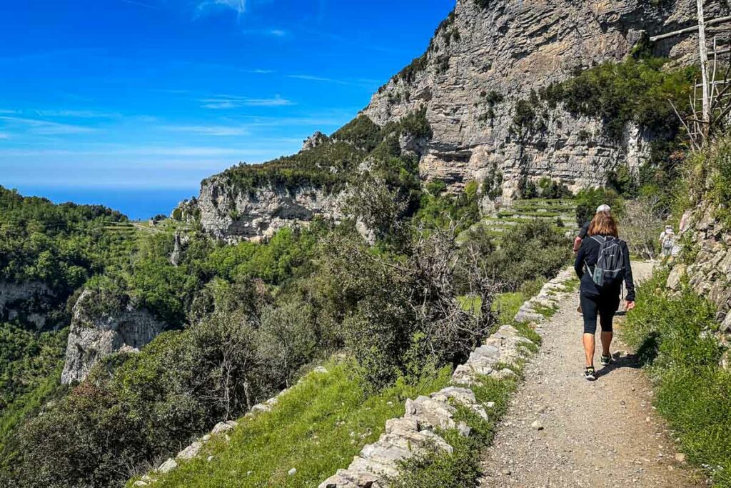 Path of the Gods hike Amalfi Coast Italy